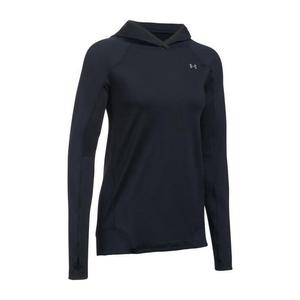 Under Armour Women's ColdGear Pull Over Hoodie - Black - S