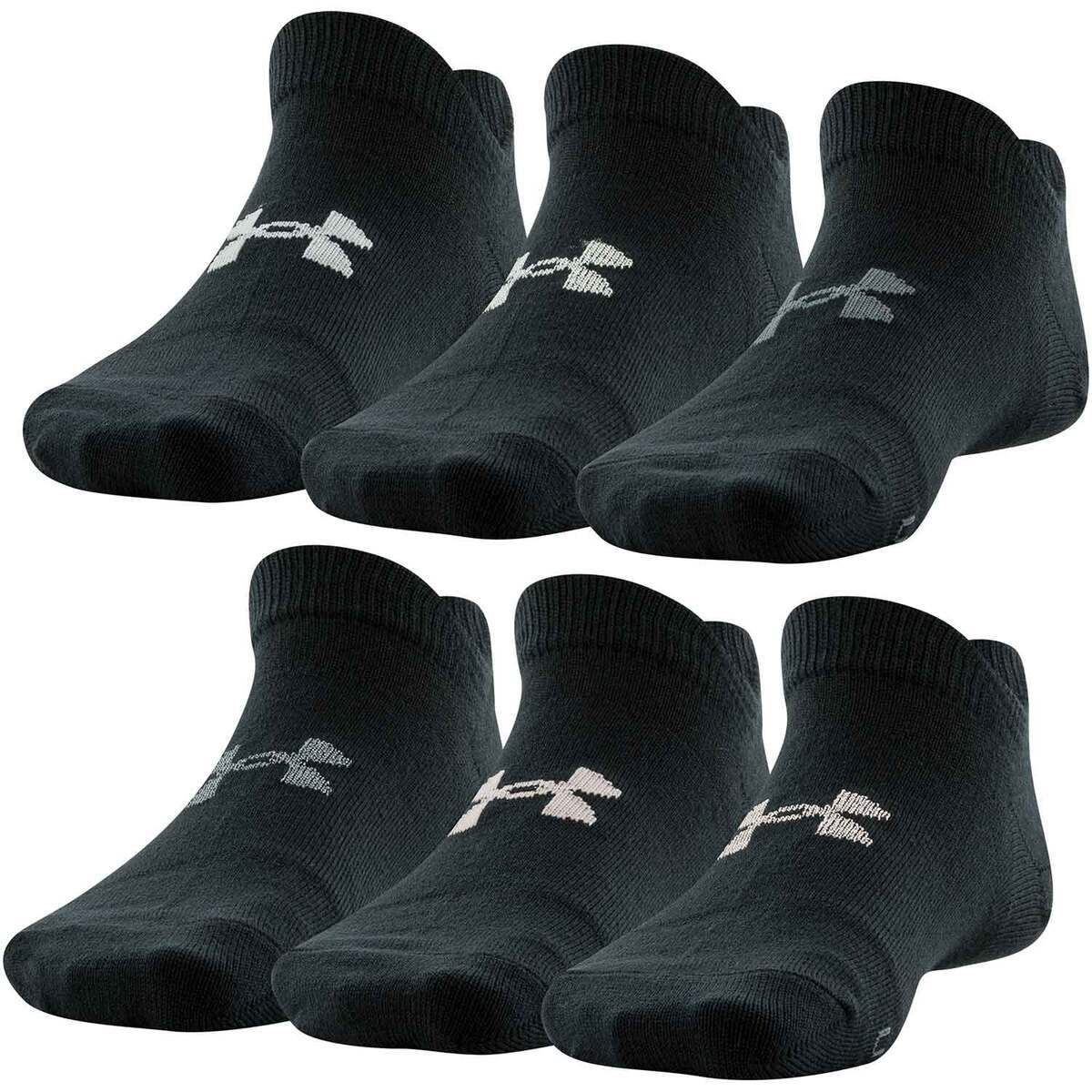 Under Armour Women's Essential No Show 6-Pack Casual Socks Under Armour Women's Essential No Show 6-Pack Casual Socks