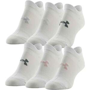 Under Armour Women's Essential No Show 6-Pack Casual Socks
