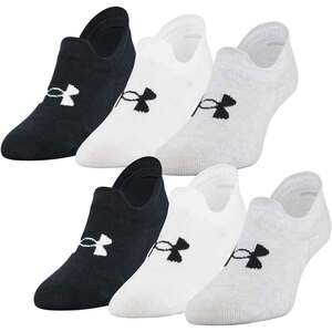 Under Armour Women's Essential Ultra Low Tab 6-Pack Casual Socks Under Armour Women's Essential Ultra Low Tab 6-Pack Casual Socks