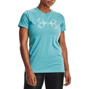 Under Armour Women's Fish Hook Logo Short Sleeve Shirt
