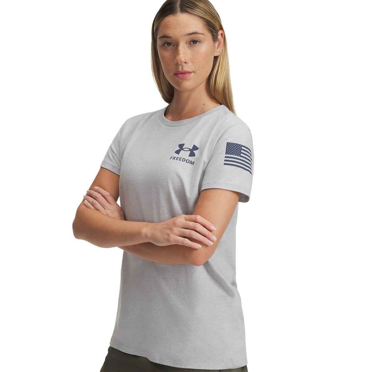 Under Armour Women's Freedom Banner Short Sleeve Casual Shirt Under Armour Women's Freedom Banner Short Sleeve Casual Shirt