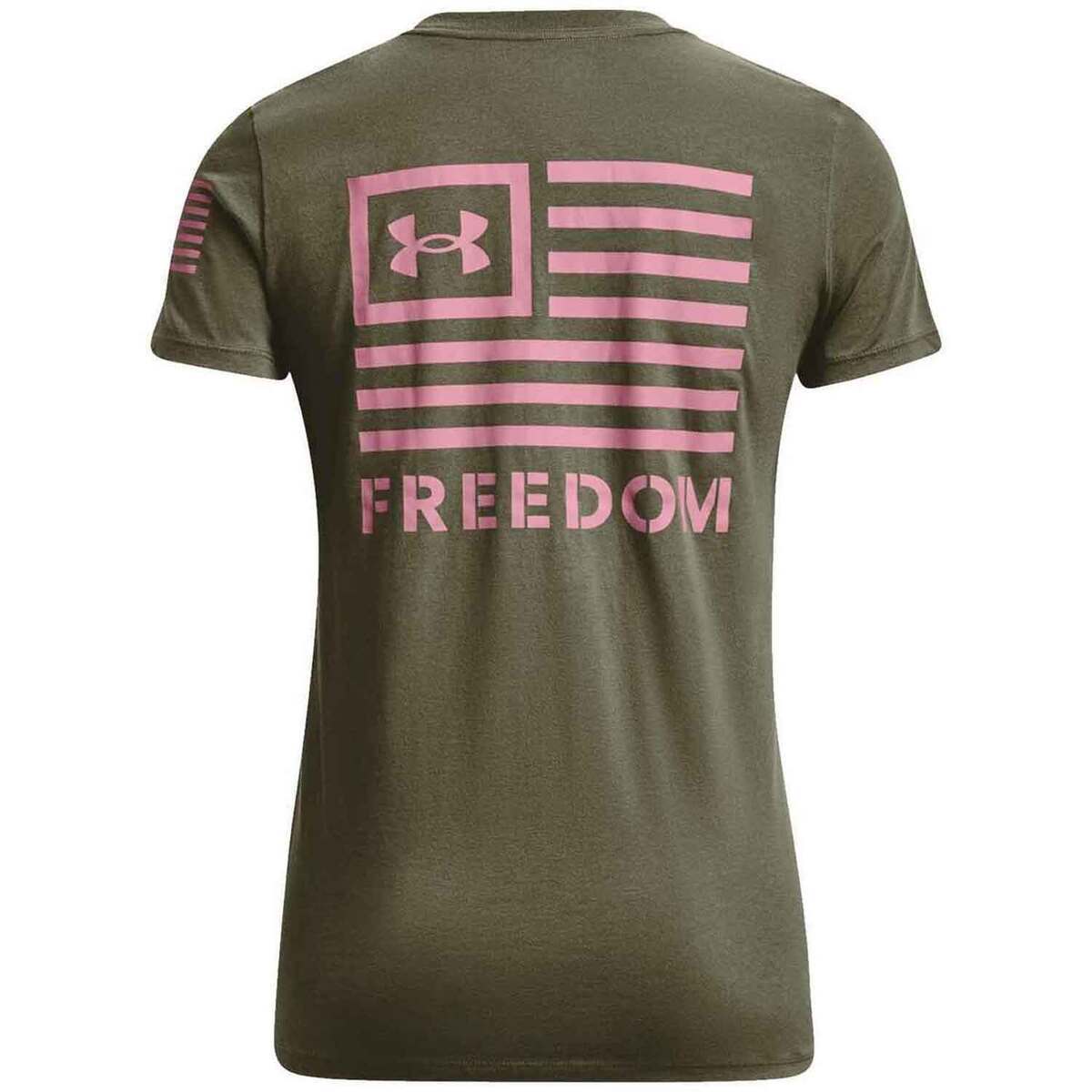 Under Armour Women's Freedom Banner Short Sleeve Casual Shirt Under Armour Women's Freedom Banner Short Sleeve Casual Shirt