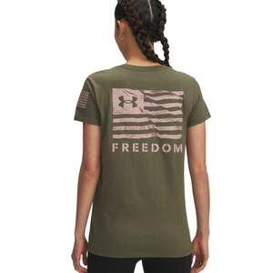 Under Armour Women's Freedom Banner Short Sleeve Casual Shirt