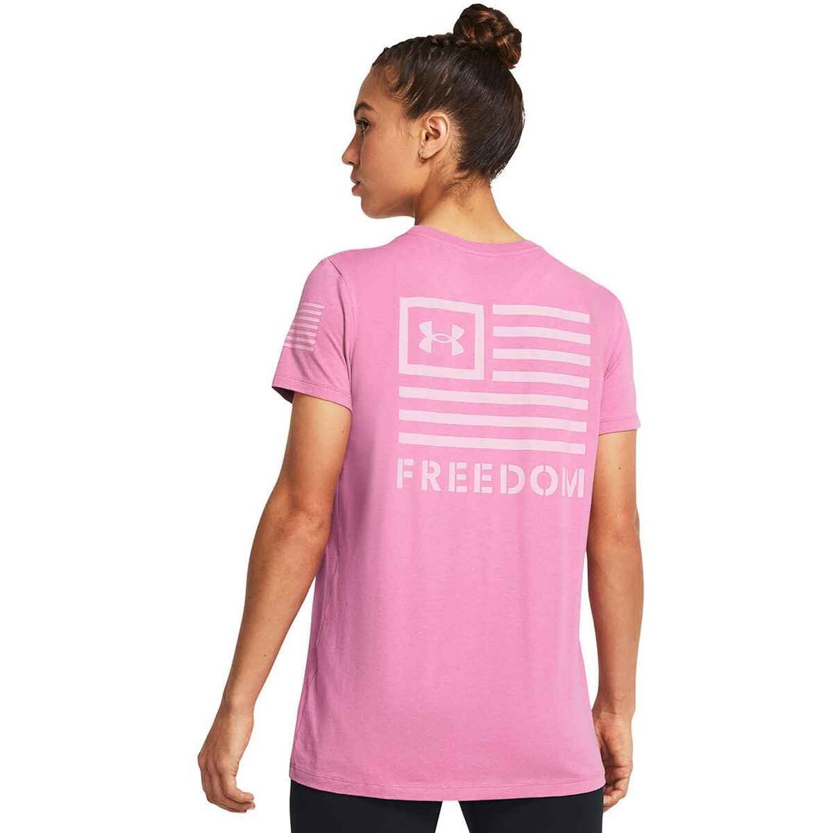 Under Armour Women's Freedom Banner Short Sleeve Casual Shirt Under Armour Women's Freedom Banner Short Sleeve Casual Shirt