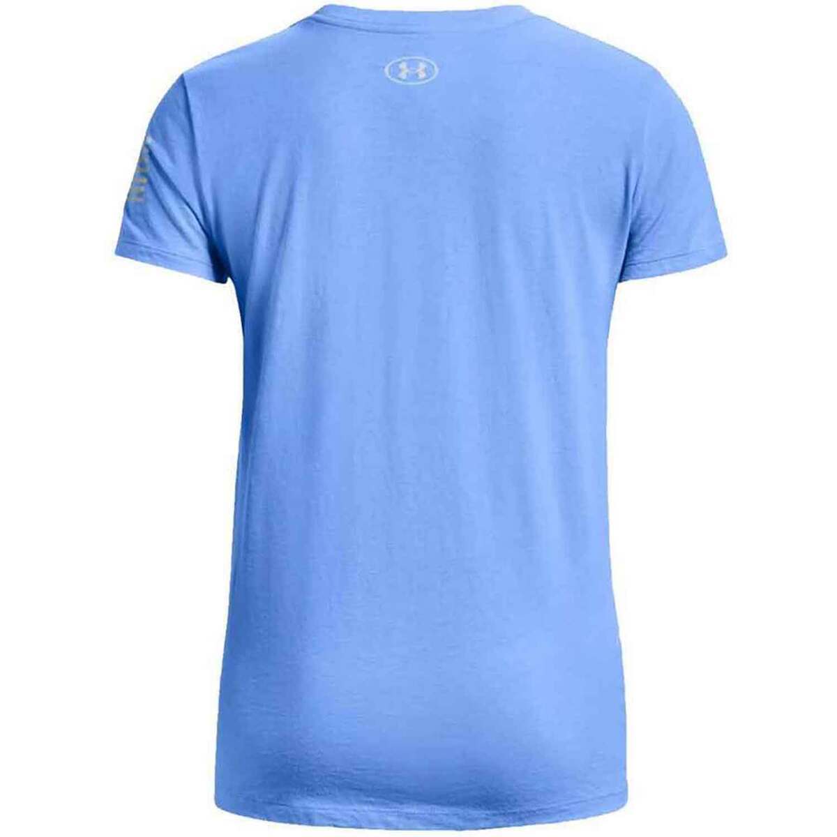 Under Armour Women's Freedom Logo Short Sleeve Casual Shirt Under Armour Women's Freedom Logo Short Sleeve Casual Shirt