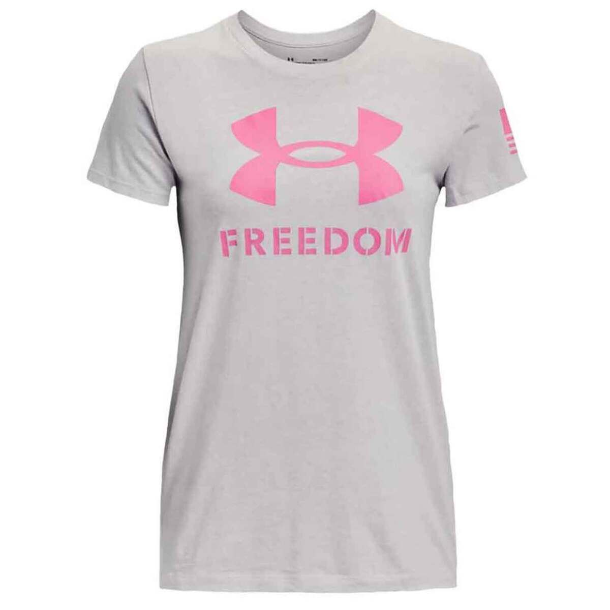 Under Armour Women's Freedom Logo Short Sleeve Casual Shirt Under Armour Women's Freedom Logo Short Sleeve Casual Shirt