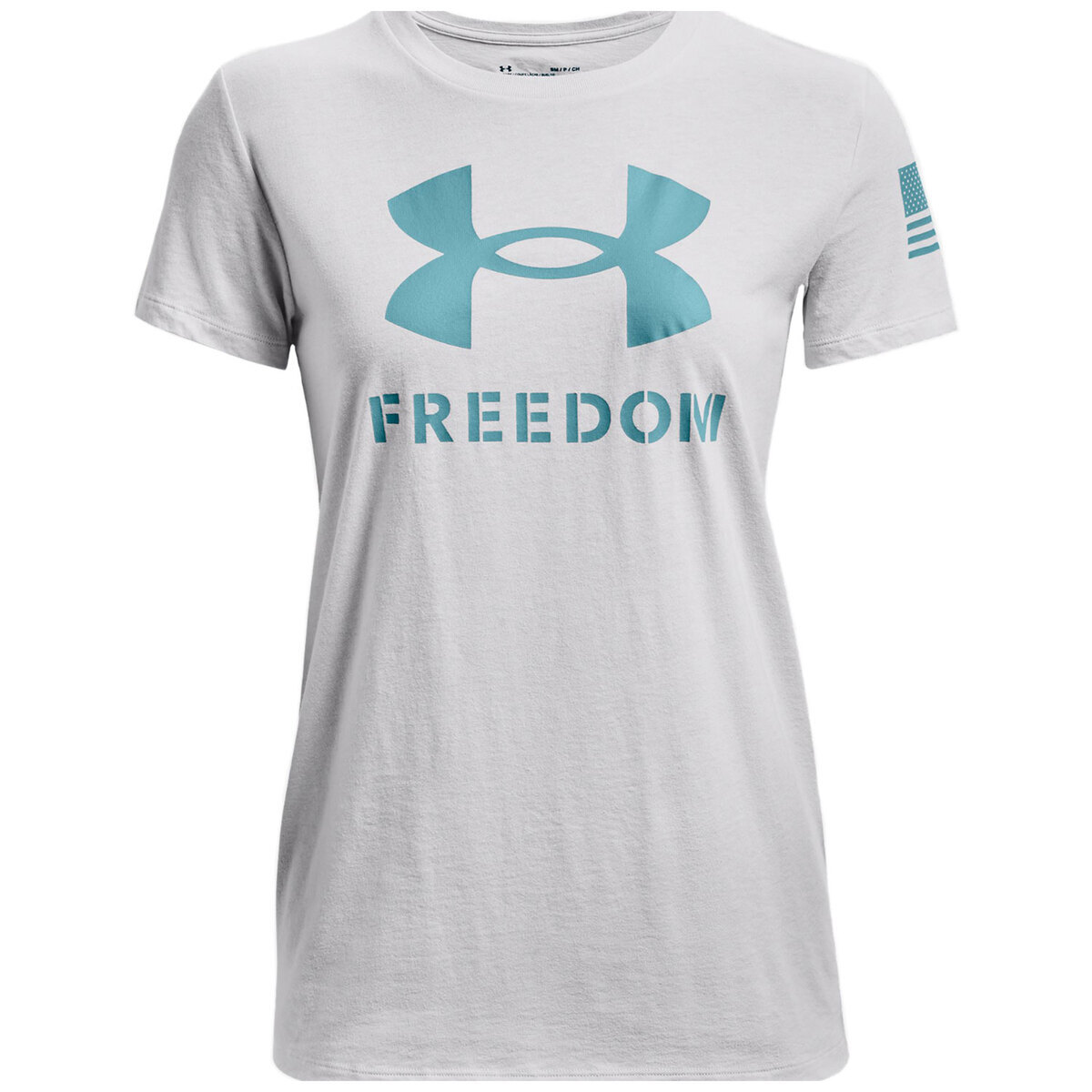 Under Armour Women's Freedom Logo Short Sleeve Casual Shirt Under Armour Women's Freedom Logo Short Sleeve Casual Shirt