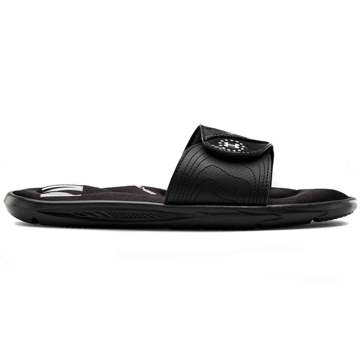 Under Armour Women's Ignite Freedom Slide Open Toe Sandals - Black - Size 6 - Black 6 Under Armour Women's Ignite Freedom Slide Open Toe Sandals - Black - Size 6 - Black 6