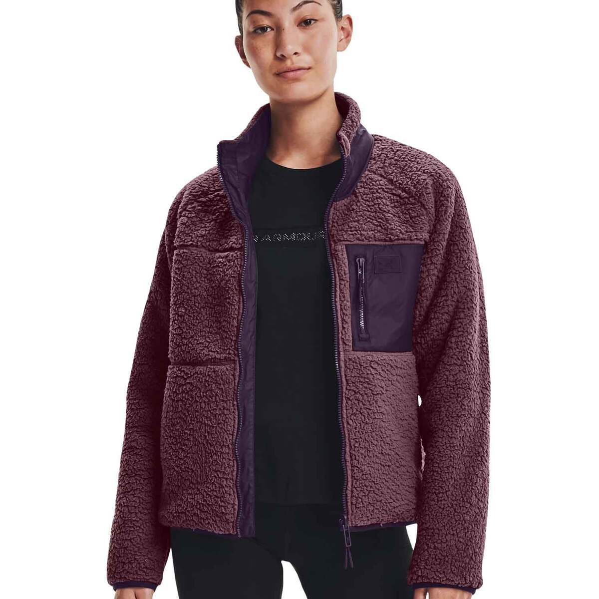 Under Armour Women's Latitude Reversible Sherpa Fleece Jacket Under Armour Women's Latitude Reversible Sherpa Fleece Jacket