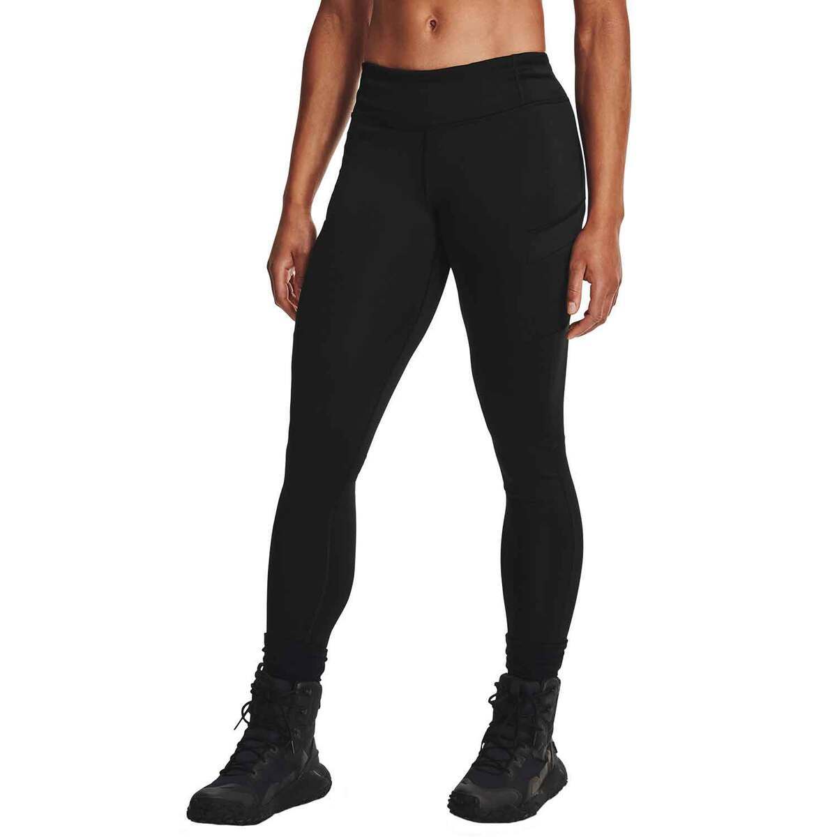 Under Armour Women's OD Cargo Leggings - Black - S - Black S Under Armour Women's OD Cargo Leggings - Black - S - Black S