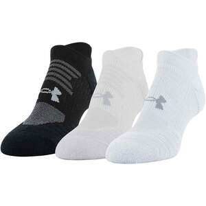 Under Armour Women's Play Up 3 Pack Casual Socks - Halo Gray Assorted - M