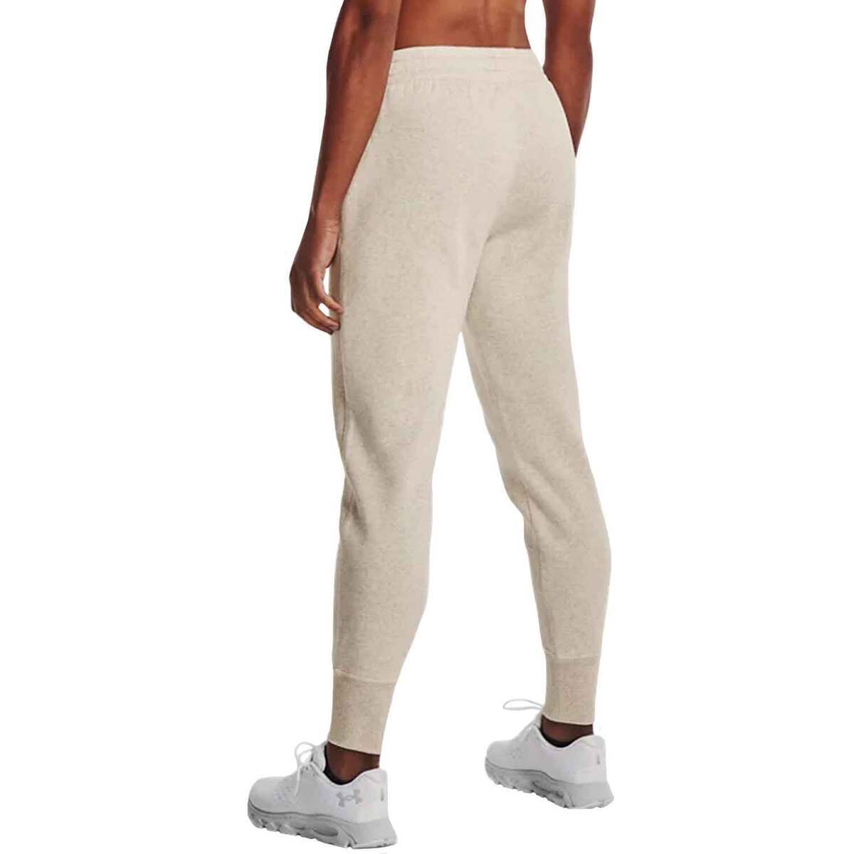 Under Armour Women's Rival Fleece Joggers - Oatmeal Light Heather - XXL - Oatmeal Light Heather XXL Under Armour Women's Rival Fleece Joggers - Oatmeal Light Heather - XXL - Oatmeal Light Heather XXL
