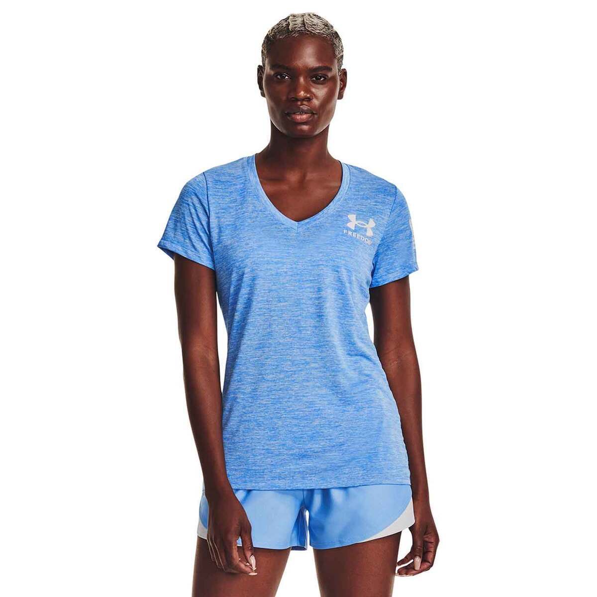 Under Armour Women's Tech Freedom Short Sleeve Casual Shirt Under Armour Women's Tech Freedom Short Sleeve Casual Shirt