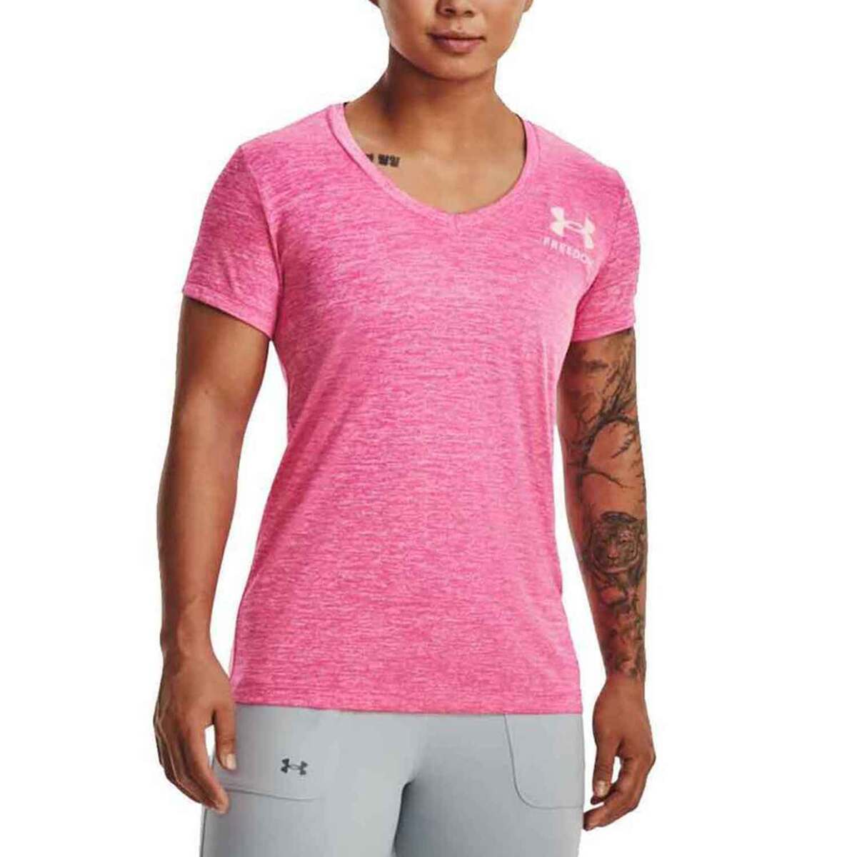 Under Armour Women's Tech Freedom Short Sleeve Casual Shirt Under Armour Women's Tech Freedom Short Sleeve Casual Shirt