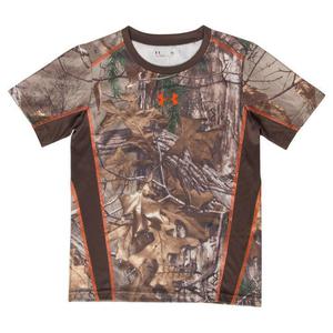 Under Armour Youth Boy's Realtree Timber Camo Snare Short Sleeve T-Shirt Under Armour Youth Boy's Realtree Timber Camo Snare Short Sleeve T-Shirt