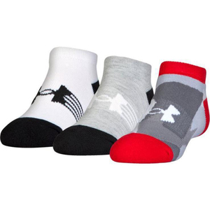 Under Armour Youth Next Statement No Show Socks 3-Pack