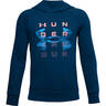 Under Armour Youth Rival Fleece Casual Hoodie - Blue - M - Blue M