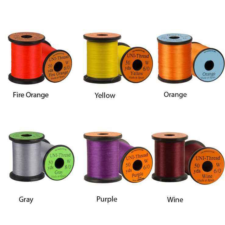 UNI Thread 6/0 Thread - 50yds UNI Thread 6/0 Thread - 50yds