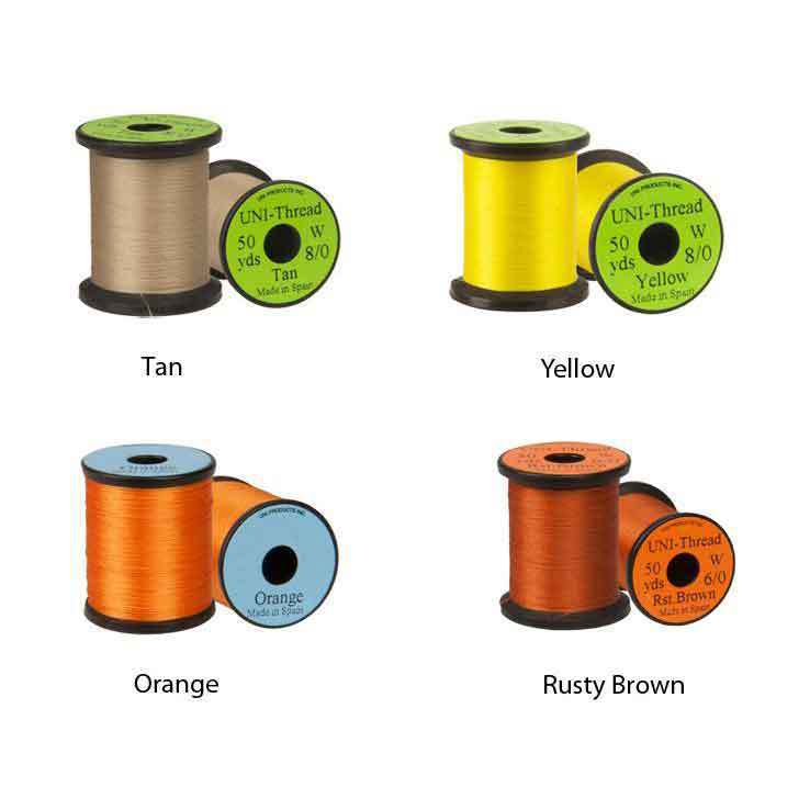 UNI Thread 50 Yard 72 Denier Thread - Red UNI Thread 50 Yard 72 Denier Thread - Red