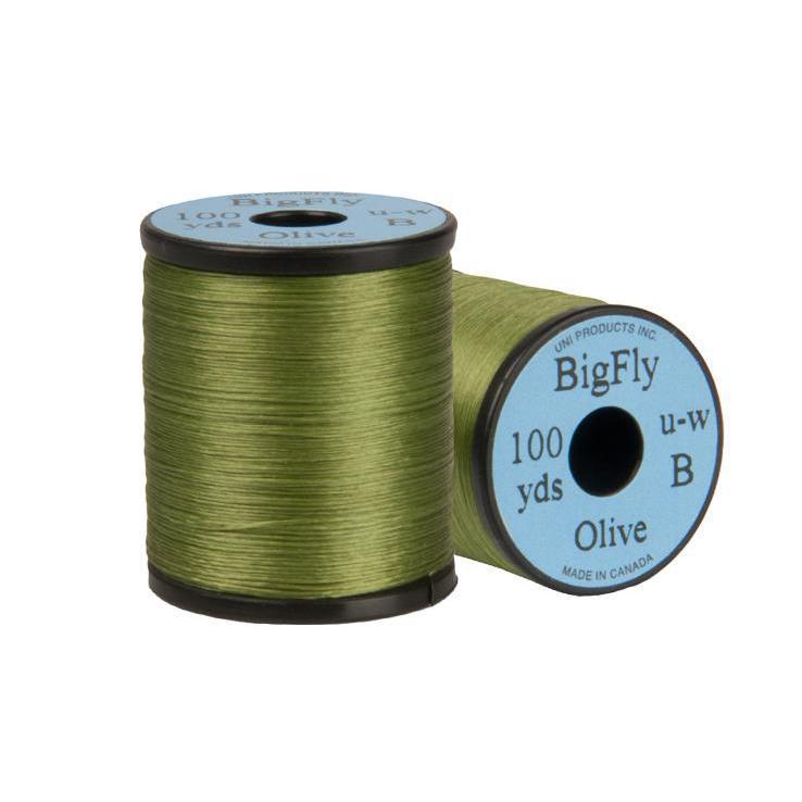 Denier Thread Chart UNI BigFly Fly Tying Thread - Olive, 400D, 80yds | Sportsman's Warehouse