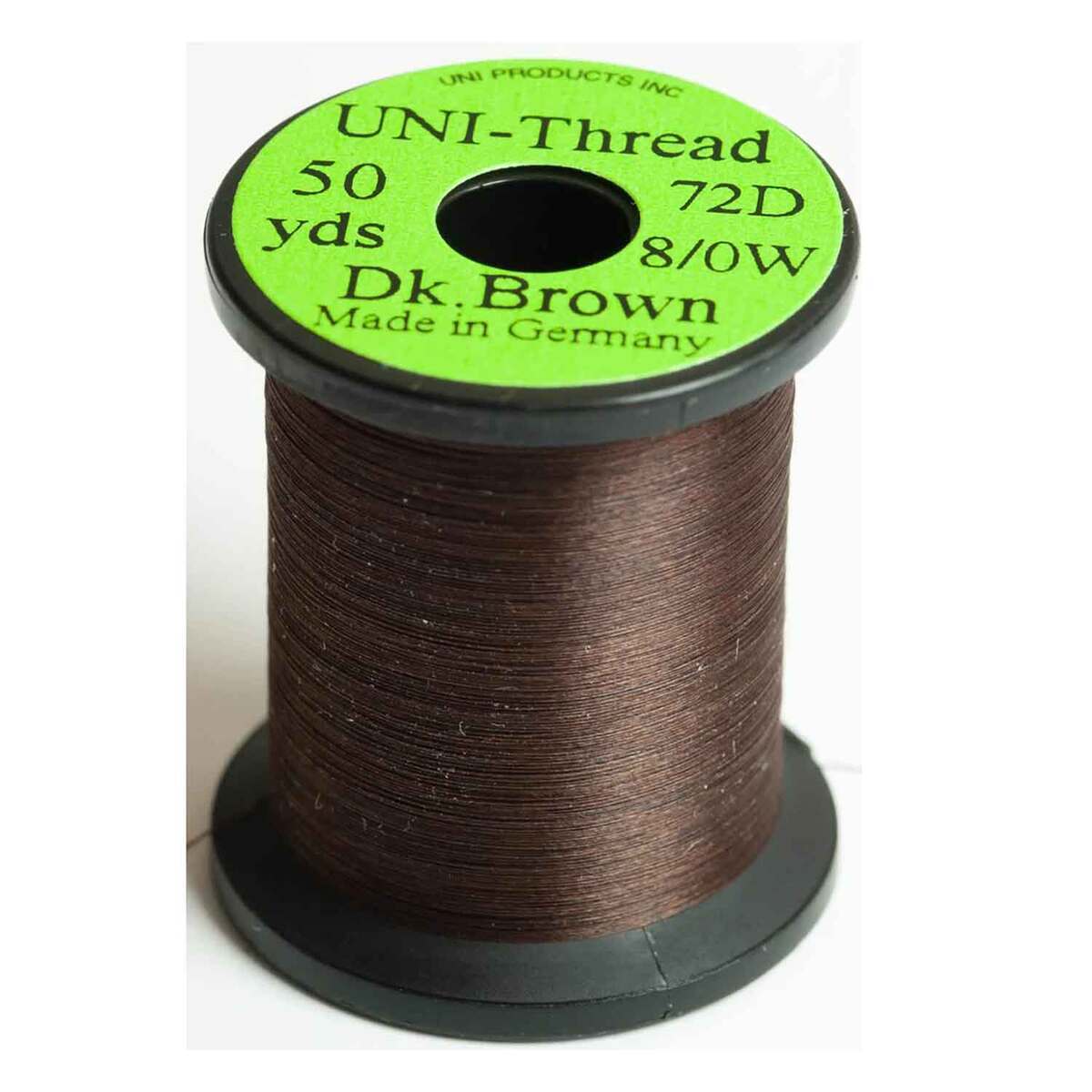 UNI-Thread Fly Tying Thread - Dark Brown, 8/0, 50yds | Sportsman's ...