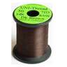 UNI-Thread Fly Tying Thread - Dark Brown, 8/0, 50yds - Dark Brown 72 Denier