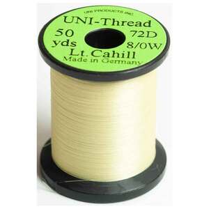 UNI-Thread Fly Tying Thread - Light Cahill, 8/0, 50yds