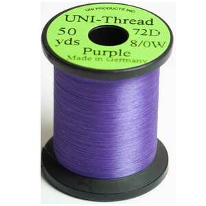UNI-Thread Fly Tying Thread - Purple, 8/0, 50yds