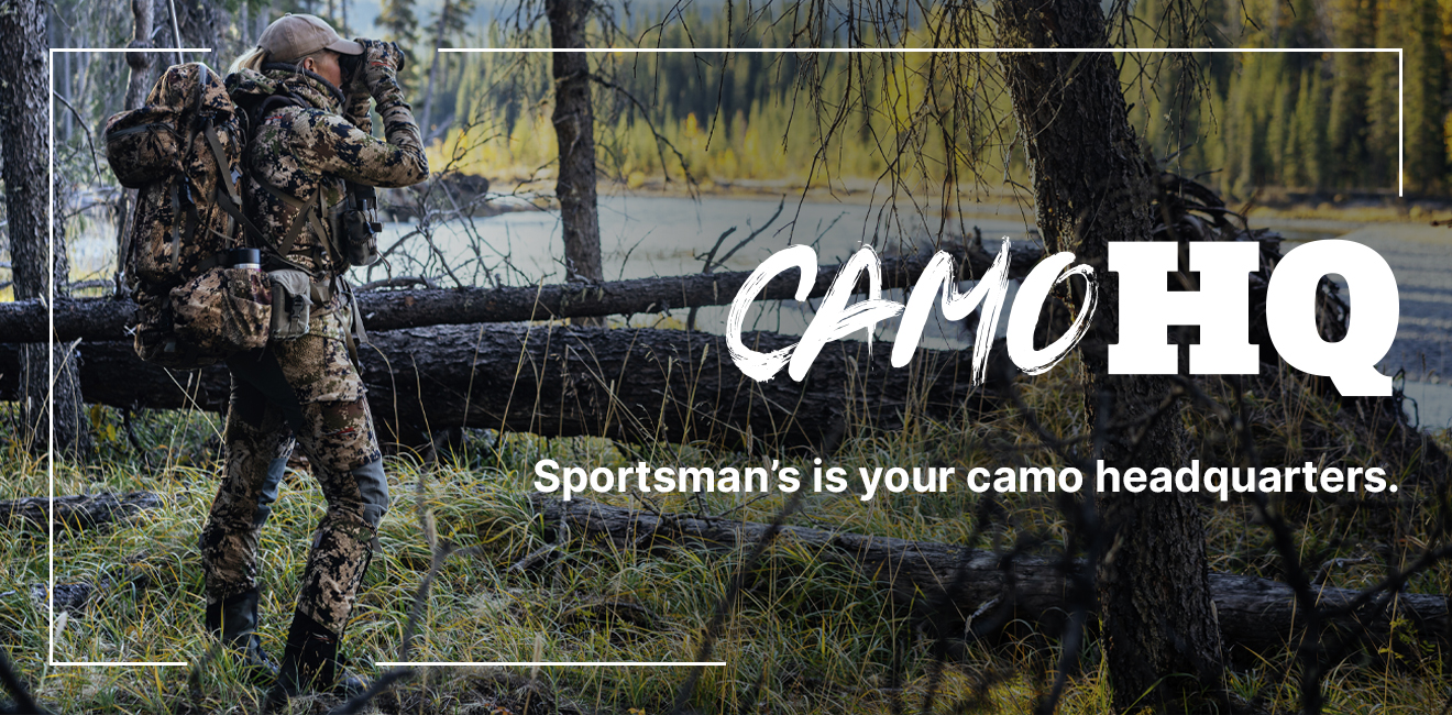 Sportsman's is your camo headquarters
