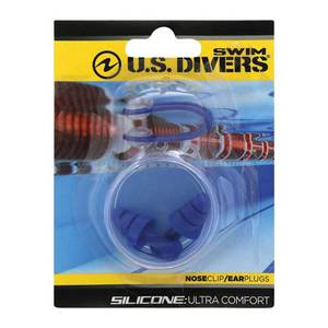 US Divers Ear Plug & Nose Clip Combo