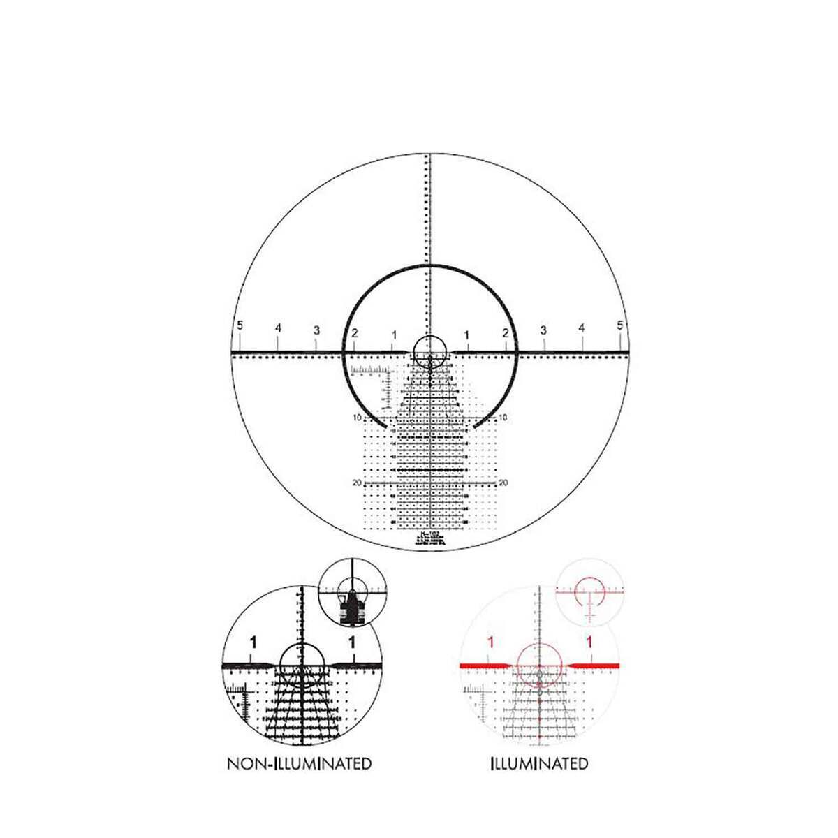 U.S. Optics FDN 25x 5-25x52mm Rifle Scope - H102 - Black U.S. Optics FDN 25x 5-25x52mm Rifle Scope - H102 - Black