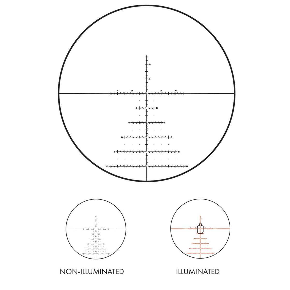 U.S. Optics TS-20x 2.5-20x50mm Rifle Scope - Black U.S. Optics TS-20x 2.5-20x50mm Rifle Scope - Black