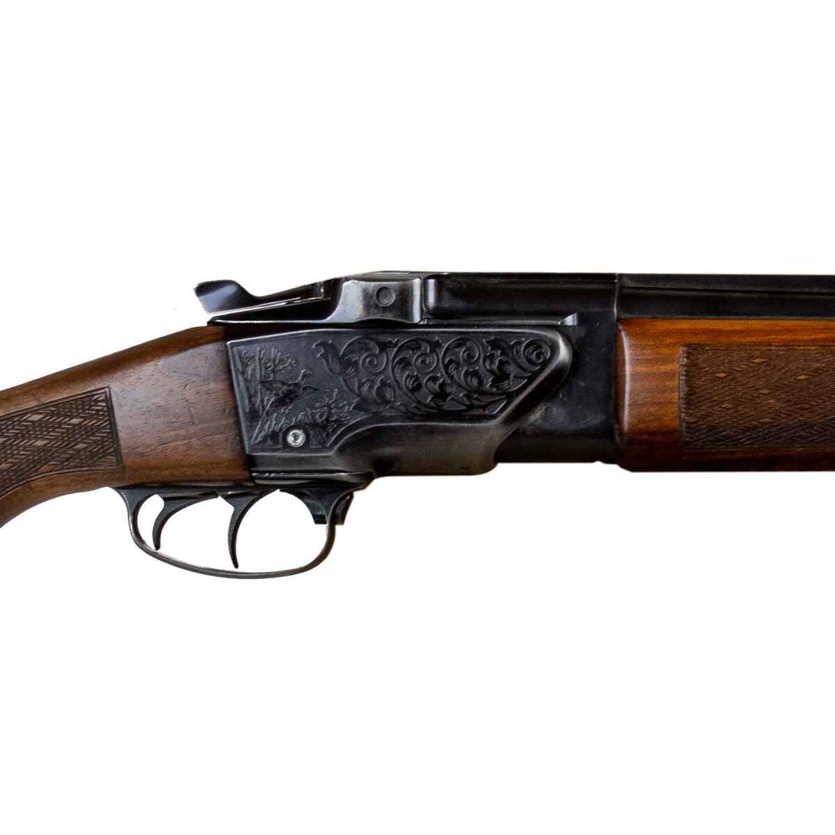 CZ BRNO ZH-305 Over Under Rifle - 5.6x52mm R (22 Savage High-Power)/12 Gauge - 23.5in - Used - Brown CZ BRNO ZH-305 Over Under Rifle - 5.6x52mm R (22 Savage High-Power)/12 Gauge - 23.5in - Used - Brown