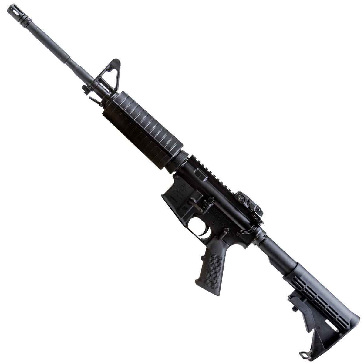 Colt Carbine 5.56 mm NATO 16in Black Semi Automatic Modern Sporting Rifle - Used - Black Colt Carbine 5.56 mm NATO 16in Black Semi Automatic Modern Sporting Rifle - Used - Black