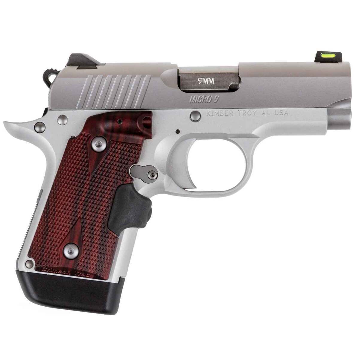 Kimber Micro 9 9mm Luger 3in Stainless Pistol - 8+1 Rounds - Used Kimber Micro 9 9mm Luger 3in Stainless Pistol - 8+1 Rounds - Used