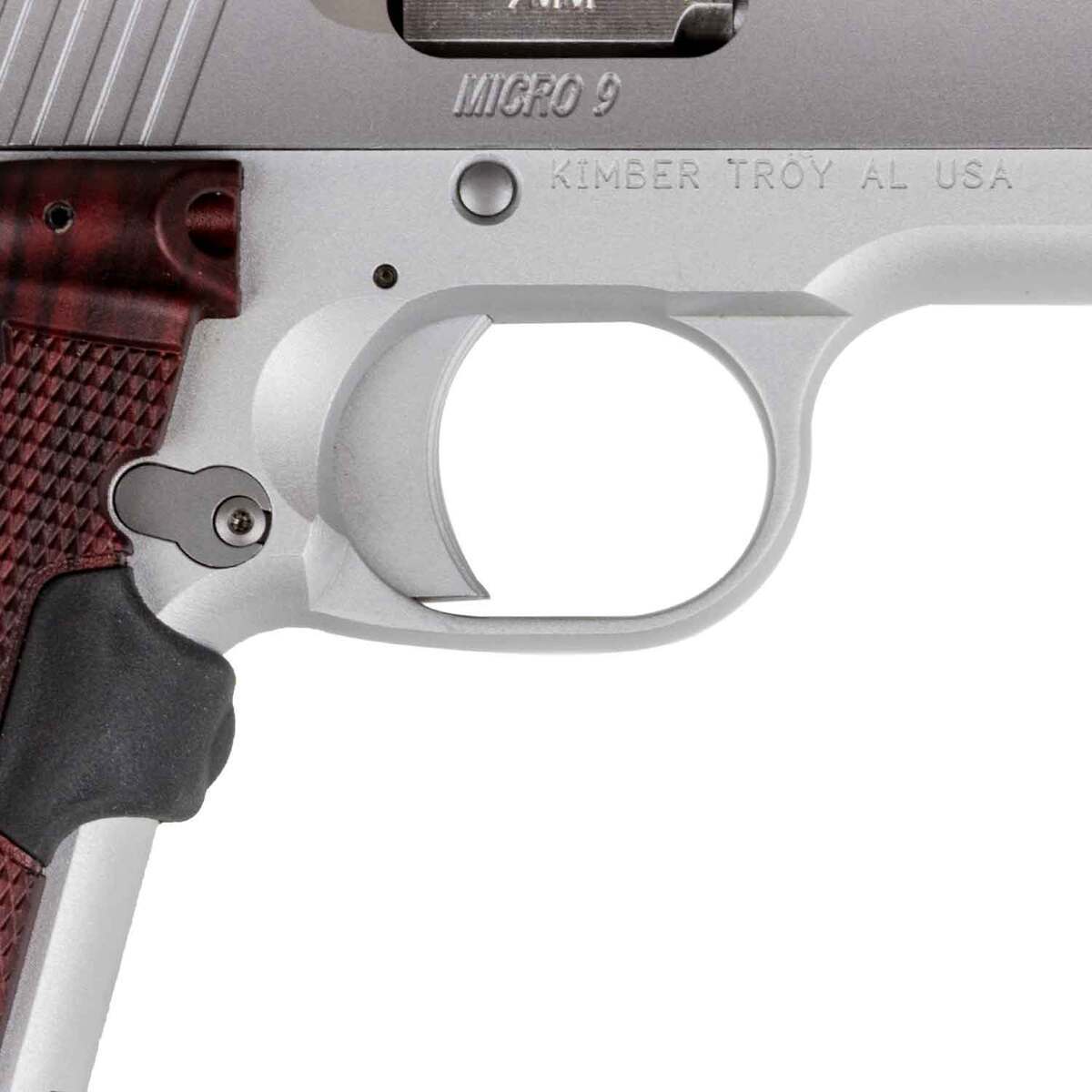 Kimber Micro 9 9mm Luger 3in Stainless Pistol - 8+1 Rounds - Used Kimber Micro 9 9mm Luger 3in Stainless Pistol - 8+1 Rounds - Used