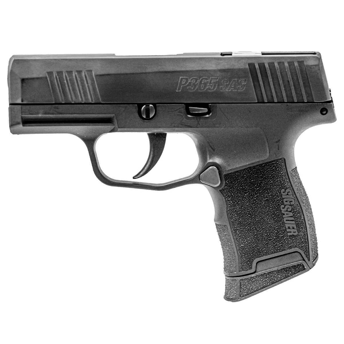 Sig Sauer P365 SAS 9mm Luger 3in Black Pistol - 10+1 Rounds - Used Sig Sauer P365 SAS 9mm Luger 3in Black Pistol - 10+1 Rounds - Used