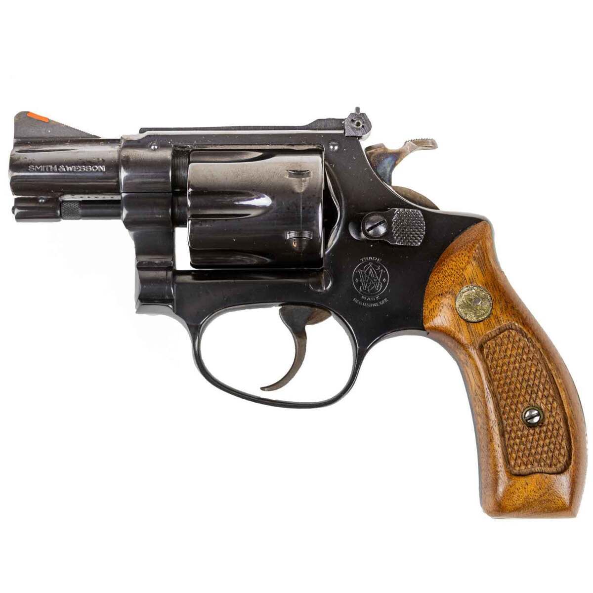 Smith & Wesson 34-1 22 Long Rifle 1.8in Blue Revolver - 6 Rounds - Used Smith & Wesson 34-1 22 Long Rifle 1.8in Blue Revolver - 6 Rounds - Used