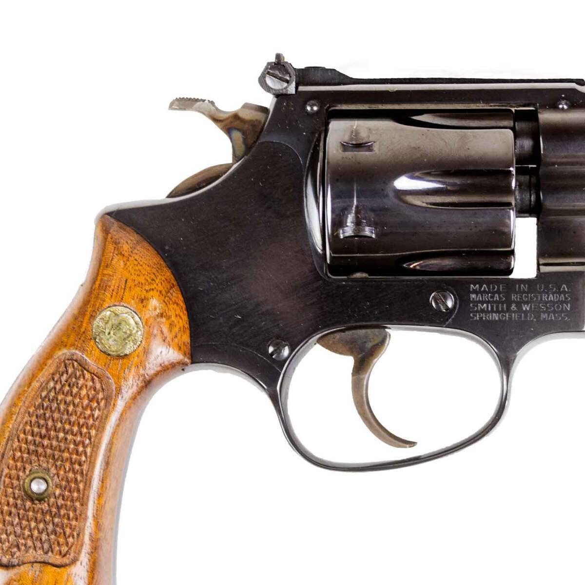 Smith & Wesson 34-1 22 Long Rifle 1.8in Blue Revolver - 6 Rounds - Used Smith & Wesson 34-1 22 Long Rifle 1.8in Blue Revolver - 6 Rounds - Used