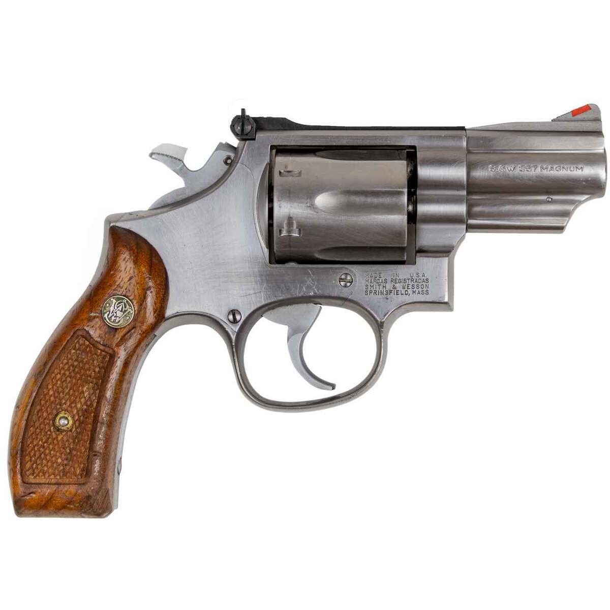 Smith & Wesson 66-2 357 Magnum 2.25in Stainless Revolver - 6 rounds - Used Smith & Wesson 66-2 357 Magnum 2.25in Stainless Revolver - 6 rounds - Used