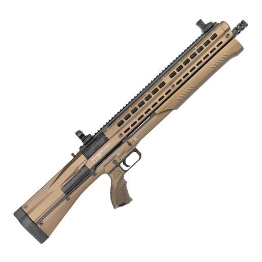 UTAS Defense UTS-15 12 Gauge 3in Burnt Bronze Pump Action Shotgun – 19.5in – Brown
