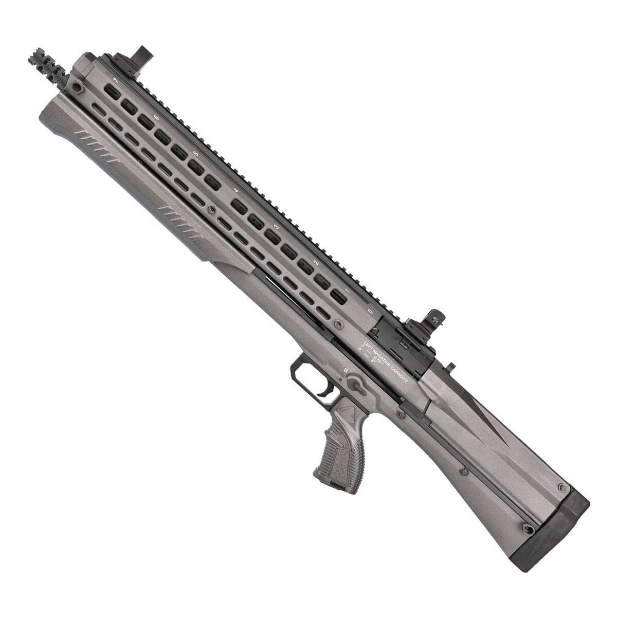 UTAS Defense UTS-15 Tungsten 12 Gauge 3in Pump Action Shotgun - 19.5in - Gray UTAS Defense UTS-15 Tungsten 12 Gauge 3in Pump Action Shotgun - 19.5in - Gray