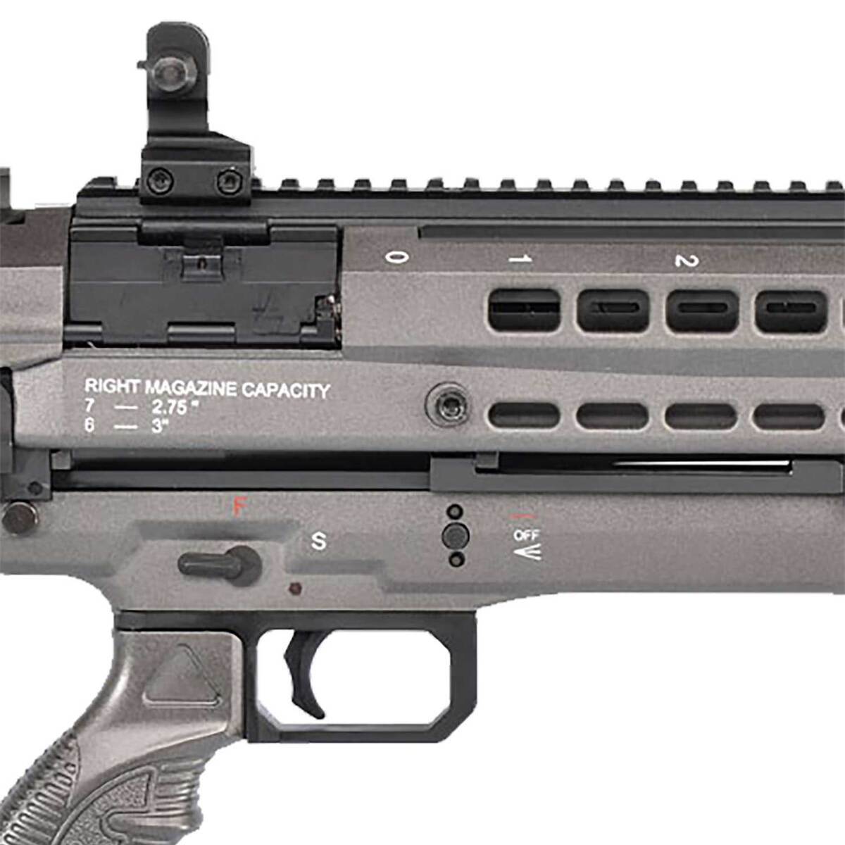 UTAS Defense UTS-15 Tungsten 12 Gauge 3in Pump Action Shotgun - 19.5in - Gray UTAS Defense UTS-15 Tungsten 12 Gauge 3in Pump Action Shotgun - 19.5in - Gray