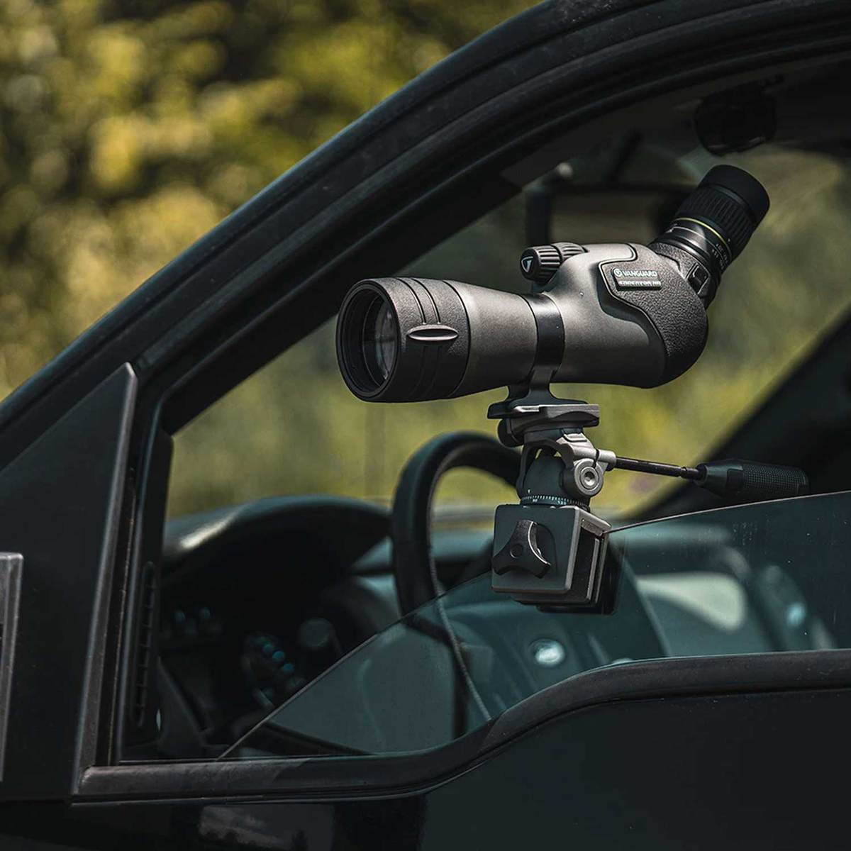 Vanguard VEO 2 Window Mount, ARCA-Compatible Quick Shoe - 2-way Pan Head - Dark Gray Vanguard VEO 2 Window Mount, ARCA-Compatible Quick Shoe - 2-way Pan Head - Dark Gray