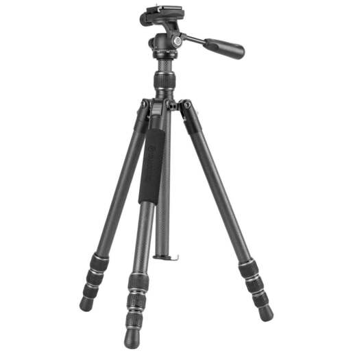 Vanguard Vesta GO 234CP Carbon Fiber Tripod with 2-way Pan Head - Black 1/4in - Vanguard