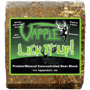 Vapple Lick it Up Protein/Mineral Deer Block - 25lb