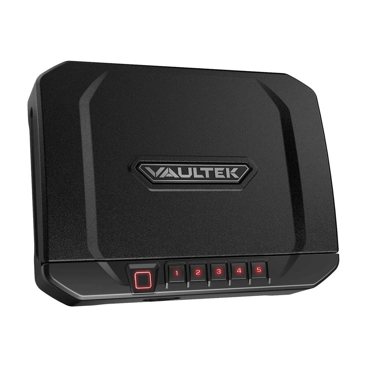 Vaultek PROVTi Biometric 2 Gun Pistol Vault - Black - Black Vaultek PROVTi Biometric 2 Gun Pistol Vault - Black - Black