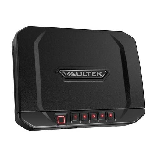 Vaultek PROVTi Biometric 2 Gun Pistol Vault – Black – Black