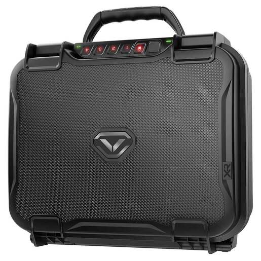 Vaultek XR Range Edition 13in Handgun Case – Black